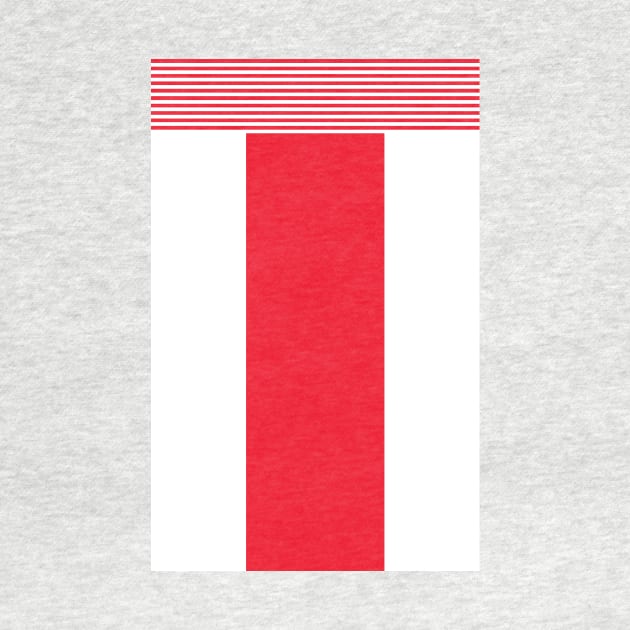 Ajax Amsterdam Red & White Home 1994 - 95 by Culture-Factory